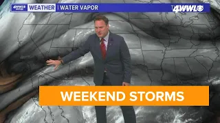 New Orleans weather forecast: More weekend storms