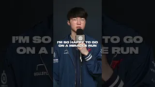Faker believes in the miracle run