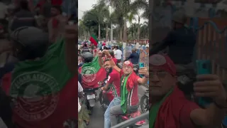 Ajker Ei Khushir Dine ft. Mohun Bagan ISL Winning Rally Kolkata Airport #shorts #mohunbagan