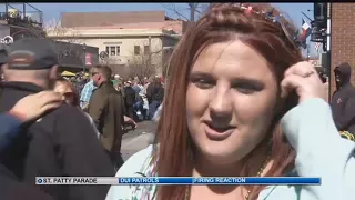 Downtown Colorado Springs filled with green Saturday