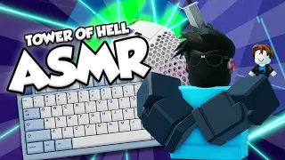 Tower of Hell but its keyboard ASMR... (satisfying 🤩) | #31
