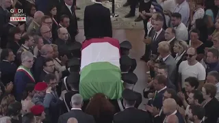 Carabiniere ucciso, i funerali di Mario Cerciello Rega a Somma Vesuviana