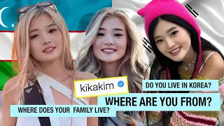Kika Kim nationality, where does she live, where is here family?