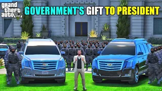 GTA 5 : LOS SANTOS GOVERNMENT GIFTED EXPENSIVE CARS TO PRESIDENT MICHAEL
