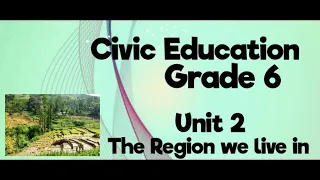 Civic Education Grade 6 unit 2 The Region we live in #civics#grade6#EnglishMedium