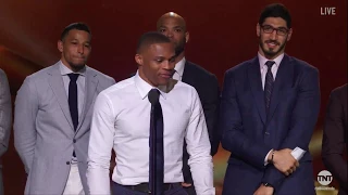 Russell Westbrook  Full Emotional 2017 MVP Speech