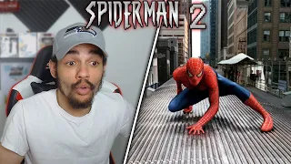Spider-Man 2 (2004) Movie Reaction! FIRST TIME WATCHING!