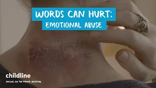 Words Can Hurt | Emotional Abuse | Childline