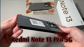 Redmi Note 13 Pro 5G🔥 Black  Unboxing & Phone Details 🔥 Mega Power phone 🔥 #5Gphone