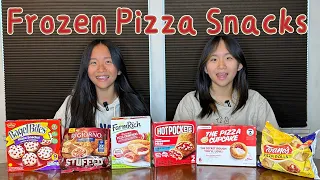 What is the BEST Frozen Pizza SNACK? | Janet and Kate