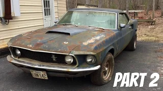 1969 mustang mach 1 restoration - part 2