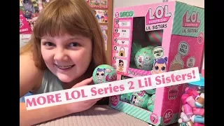 NEW L.O.L. Surprise! SERIES 2 WAVE 2 LOL Lil Sisters Dolls – Unboxing, Review & Color Change! PART 2