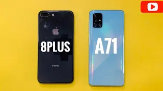 Samsung Galaxy A71 vs iPhone 8 Plus in 2022