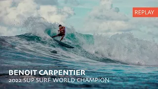 Benoit Crowned 2022 APP SUP Surf World Champion at Gran Canaria Pro-Am