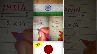 🇮🇳 India vs 🇯🇵 Japan math challenge||who 🤔is best 😎 #shortsfeed #viral