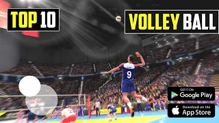 Top 10 Volleyball Games For Android 2023 | Best Volleyball Games For Android | Online/Offline