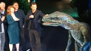 Jurassic World: The Ride grand opening with Chris Pratt, more at Universal Studios Hollywood