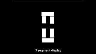 7 segment display