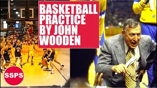 BASKETBALL PRACTICE BY JOHN WOODEN | The most successful coach in the history