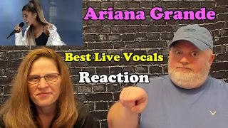 Reaction to Ariana Grande "Best Live Vocals"