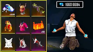 POOR ADAM 😱 GOT LEGENDARY SKINS 🔥🎁 NO DIAMONDS 💎💎 FREE FIRE