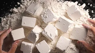 ASMR Most Satisfying Gym Chalk Destruction 와 진짜 소리 잘 들어갔다! 딱딱하면서 부드러운 짐초크 부수기