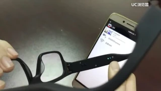 Live Streaming camera glasses with camera wifi glasses spy glasses