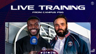 Paris Saint-Germain training session live from the Campus PSG 🔴🔵