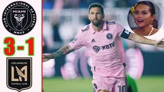 Messi 2 Assist🥵🔥|| Shock Selena Gomez 😯 Inter Miami vs Los Angels 3-1 Highlights & Goles _ MLS 2023