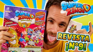 SuperZings Series 5 UNBOXING REVISTA 9 PARCHE DE ROCKETZING en Pe Toys