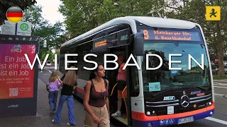 Late Summer in Wiesbaden, Germany 🇩🇪 | Innenstadt | Sep 2023 | 4K 60Fps