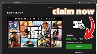 gta 5 is free again, go CLAIM now!!!!