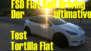 FSD Flat Self Driving Der ultimative Test Tortilla Flat