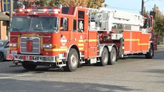 Seattle Fire Ladder 8, Engine 21 and AMR responding!