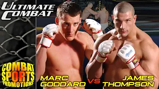 James Thompson vs Marc Goddard (UFC Referee) FIGHT 1 - FULL FIGHT - Ultimate Combat 6