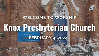 SUNDAY Worship Service | February 4, 2024