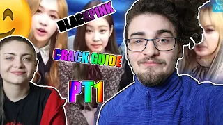 Me and my sister watch a crack guide to blackpink (2020) PART 1 for the first time (Reaction)