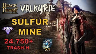 BDO | Valkyrie Aw. PvE - Roud Sulfur Mine | Dehkia | Combo & Addons | Lv.2 Only | 24.750+ /H |