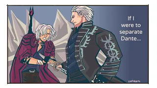 What if Vergil separated Dante? [DMC comicdub]