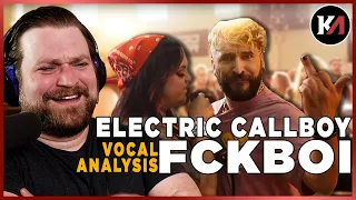 Am I in HIGH SCHOOL again? | | Electric Callboy & Conquer Divide "FCKBOI" Vocal Analysis