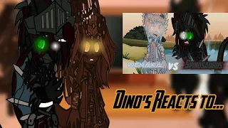 Jurassic World/Park Dino’s reacts to Wenaka vs Spinosaurus (by @wendelgojiranakashima2.0)