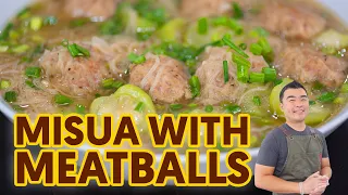 Misua with Meatballs | Almondigas Recipe