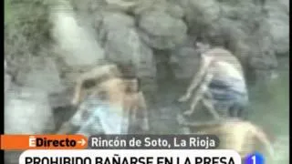 Prohibido bañarse en la presa.avi