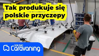 Jak buduje się lekkie przyczepy kempingowe w Polsce- Tomplan cz.2