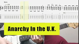 Anarchy In the U.K. - Sex Pistols Guitar Cover With Tab