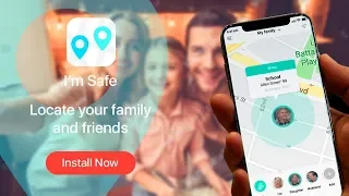 I'm safe: Find Family, Friends (Mobile App Promo)