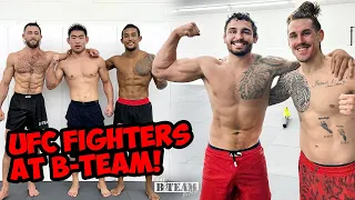 WE GOT DOJO STORMED BY UFC FIGHTERS | B-TEAM VLOG