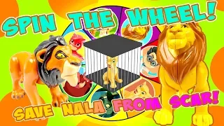 Simba & Catboy Play the Spin the Wheel Game to Save Nala! W/ Genie & Scar