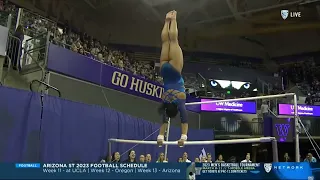 Jordan Chiles Bars UCLA @ Washington 2023 9.925