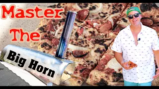 Big Horn Wood Pellet Burning Pizza Oven Work Flow and Tips:  Master the backyard pizza party!